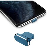 Cadorabo zaščitni pokrovček, združljiv z apple iphone v navy blue - prah protection plug za polnjenje vrat proti prahu, (20622020) Cene