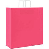  Papirnate vrečke 250 kosov z ročaji roza 45x17x48 cm, (5000160921) | Shoptok.si