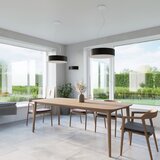 Nice Lamps Crna stropna svjetiljka s tekstilnim sjenilom ø 30 cm Herra – | shoptok.hr
