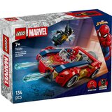 Lego LEGO® Super Heroes - Spider-Man v avtomobilu proti venomiziranemu Wolverinu (76336) | Shoptok.si