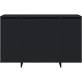  Kreveta Crna 120 x 41 x 75 cm Konstruirano drvo | shoptok.hr