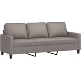  3-dijelni set sofa s jastucima smeđesivi od tkanine | shoptok.hr