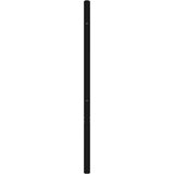  Metalno zamjensko uzglavlje crno 90 cm | shoptok.hr