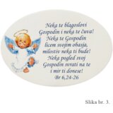  Unikatne slike z Angelom in blagoslovom – Darilo za birmo, prvo obhajilo - 3. Beli angel - 15018 | Shoptok.si