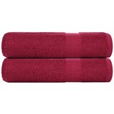  Ručnici za ruke FROGN 2 kom. Bordo 50x100 cm 360 g/m² | shoptok.hr