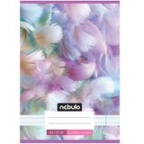 NEBULO Speta črtasta beležka za 4. razred z vzorcem peresa, format A/5, 21-32 | Shoptok.si