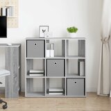  Kreveta s ladicama Siva Sonoma 88,5 x 29 x 84,5 cm | shoptok.hr