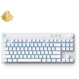 MCHOSE Gaming tastatura Mix 87 Hall Effect Magnetic Switch white Cene