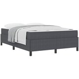 vidaXL Okvir za krevet Tamno siva 160 x 200 cm tkanina Cijene