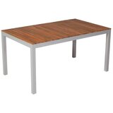Gardenson vrtna garnitura naxos aluminij siva, srebrne barve, barve akacije siva, srebrne barve, barve akacije | Shoptok.si