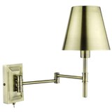  Där Lighting KEN0775 - Fleksibilna zidna lampa KENSINGTON 1xE14/25W/230V mesing | Eponuda.com