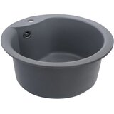  Sudoper Turas 480 sivi s sifonom | shoptok.hr