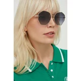 Tommy Hilfiger Sončna očala ženski, zlata barva
