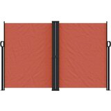  Zložljiva stranska tenda terakota 160x600 cm | Shoptok.si