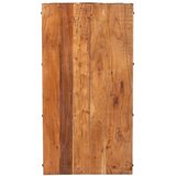 Interia Home & Living Stojalo za vino iz recikliranega lesa v naravni barvi za 8 steklenic, 60x115 cm Kaveri - | Shoptok.si