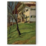  Slika - August Macke – Unser Häuschen in Tegernsee 20x30 Na talijanskom platnu | shoptok.hr