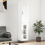 vidaXL Visoka komoda bijeli 34 5x34x180 cm od konstruiranog drva | shoptok.hr