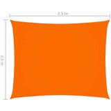 vidaXL Senčno jadro oksford blago pravokotno 2,5x3,5 m oranžno | Shoptok.si