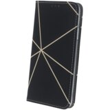 Onasi Mistik preklopna torbica Samsung Galaxy Xcover 6 Pro - črna z zlatimi črtami Cene