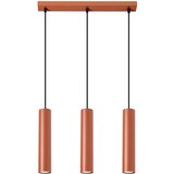 Sollux Lighting Obesna svetilka LAGOS 3L rdeča okra, (21626801) | Shoptok.si