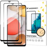  2x zaščitno steklo iz kaljenega stekla 9H za Samsung Galaxy A42 5G črn Cene
