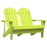  Vrtni dvosjed Adirondack od masivne jelovine zeleni | Eponuda.com