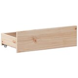 Okvir kreveta bez madraca s uzglavljem 200x200 cm od borovine | shoptok.hr