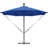  Senčnik Azur modra 294 x 294 x 248 cm Poliester in aluminij, (5000187746) | Shoptok.si