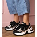 Gemre Black sporty sneakers with chunky sole Aries | shoptok.hr