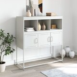  Komoda ružičasta 100,5x39x107 cm čelik | shoptok.hr