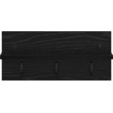  Vješalica za kapute na zidu Zidne Crni hrast 40 x 10,5 x 18 cm | shoptok.hr
