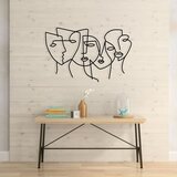 Wallity zidna dekoracija Adrianus, 61x38,5cm, Crna | ePonuda.com