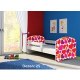 ACMA dečiji krevet ii 160x80 + dušek 6 cm WHITE25 | ePonuda.com