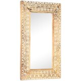  Ručno izrezbareno ogledalo 80 x 50 x 2,6 cm masivno drvo manga | Eponuda.ba