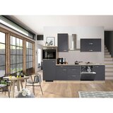 Flex-Well Kuhinjski Blok Z Aparati Shadow, Siva, Barva Hrasta | Shoptok.si
