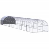 Vanjski kokošinjac 3 x 16 x 2 m od pocinčanog čelika | shoptok.hr