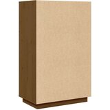  Visoka komoda boja meda 67 x 40 x 108,5 cm od masivne borovine | shoptok.hr