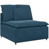  Modularna sofa s jastucima, plava baršunasta | shoptok.hr