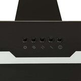  Napa 60 cm od čelika i kaljenog stakla crna | shoptok.hr