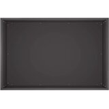  Vrtna saksija Crna 50 x 40 x 50 cm Čelična vrata - Crna 50 x 40 x 50 cm 1 | shoptok.hr