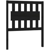 Maison Chic posteljno vzglavje - vzglavna omarica - nočna omarica črno 80,5x4x100 cm trdna borovina, (21706019) Cene