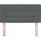 vidaXL Naslon za glavo Temno siva Les 80 x 7 x 78 cm Trajno | Shoptok.si