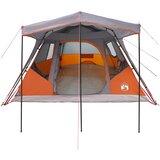  Obiteljski šator s krovom Siva i narančasta 305 x 275 x 190 cm | shoptok.hr