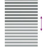 Zebra zavjesa tamno siva 155x230 cm Širina tkanine 150,9 cm Poliester | shoptok.hr