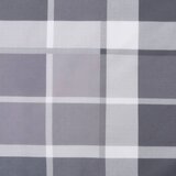  Jastuk za palete sivi karirani 58 x 58 x 10 cm od tkanine | shoptok.hr