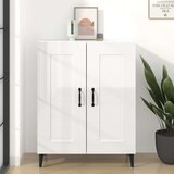  Komoda sjajna bijela 69 5x34x90 cm od konstruiranog drvo Cijene