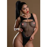 Body Naughty Whispers Highwaist Black-črna-s/m