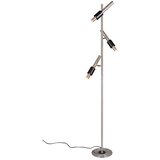 Trio Select Črna/v srebrni barvi LED stoječa svetilka (višina 150 cm) Ikaris – | Shoptok.si
