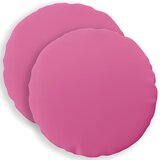  Presvlaka za jastuk 2 pcs HEERLEN Ružičasta Ø 60 cm Poliester | shoptok.hr