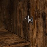  Visoka komoda boja hrasta 70x42,5x185 cm od konstruiranog drva | Eponuda.com